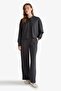 Modal Ribbed Wide Leg Sweatpants F8573Ax25Wn - 5