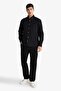 100% Cotton Regular Fit Polo Collar Gabardine Long Sleeve Shirt F1261Ax25Au - 2