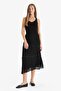 A-Line Regular Waist Lace Midi Skirt G3291Ax25Au - 3