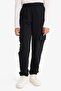 Elastic Waist Cargo Jogger Sweatpants for Girls E6928A825Au - 5