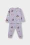 100% Cotton Piece Rabbit Patterned Elastic Waist Pajama Set Baby Girl F0636A525Au - 4