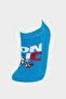 Boy's Sonic the Hedgehog: Modern 3-Piece Cotton Booties Socks F2742A8Ns - 3
