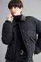 Water Repellent Regular Fit Polo Collar Coat F2822Ax25Wn - 4
