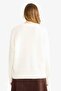 Oversize Wide Fit V-Neck Knitwear Sweater G2957Ax25Au - 5