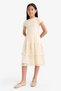 Elastic Waist Lace Skirt for Girls F8825A825Au - 5