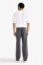 Ultra Soft Soft Textured Wide Leg Jean Trousers G2468Ax25Au - 6