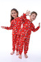 100% Cotton Interlock Fabric Christmas Themed Unisex Children's Pajamas