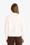 Oversize Wide Fit Crew Neck Knit Sweater R6044Az25Wn - 6
