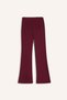 Flare Fit Shaping / Sculpting High Waist Flared Standard Length Ribbed Sportsman Pants F5040Ax25Wn - 8