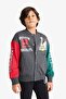 Nba Current Teams College Collar Back Printed Bomber Jacket Boys E8845A825Au - 5