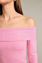Boat Neck Long Sleeve T-Shirt G5054Ax25Wn - 5