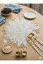 Decorative Stain Resistant 6-Piece Supla Placemat Presentation Set 38cm