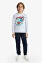 Superman Crew Neck Long Sleeve T-Shirt for Boys F9268A825Au - 2