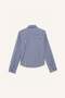 Fitted Checked Poplin Long Sleeve Shirt F9285Ax25Au - 6