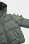 Baby Boy Hooded Zippered Coat E8214A525Au - 2