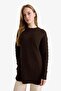 Relax Fit Crew Neck Knitwear Sweater Tunic F4530Ax25Wn - 5