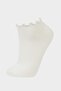 Women's 3-Pack Cotton Booties Socks F5619Axns - 3