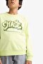 Crew Neck Printed Sweatshirt for Boys F2840A825Au - 5