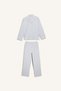 Pajama Set Regular Fit Flannel Striped Long Sleeve Top Long Bottom E7252Ax25Au - 8