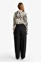Barrel Fit Pleated Pocket Trousers F8723Ax25Au - 7