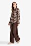 Straight Wide Straight-Leg Crepe Pants G1120Ax25Au - 3