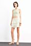 Elastic Waist Floral Flounce Mini Skirt F7905Ax25Sm - 2
