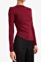 Slim Fit Boat Neck Ribbed Long Sleeve T-Shirt G1581Ax25Au - 5