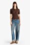 Regular Fit Polo Neck Buttoned Short Sleeve Knitwear Sweater F7774Ax25Au - 2
