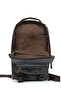 Black Mini Canvas Backpack - Multi-Compartment - 8