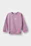 Crew Neck Soft Fuzzy Printed Sweatshirt Baby Girl E8352A525Au