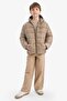Water Repellent Waterproof Hooded Zippered Inflatable Coat Boy's A1875A825Au - 4