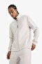 Ultra Soft Standard Fit Stand Collar Scuba Diver Fabric Zippered Cardigan E9337Ax25Au - 6