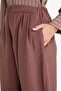 Relax Fit Elastic Waist Straight Leg Ankle Length Trousers G0431Ax25Sm - 6