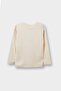 Crew Neck Heart Patterned 2'Li Long Sleeve T-Shirt Baby Girl E9012A525Au - 4