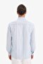 100% Cotton Regular Fit Polo Collar Striped Pocketed Cotton Long Sleeve Shirt E7892AX25AU - 6