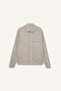 100% Cotton Single Pocket Hidden Placket Boxy Fit Basic Shirt Jacket F7124Ax25Au - 7