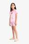 100% Cotton Powerpuff Girls Elastic Waist Pajama Set for Girls F3136A825Sm - 2