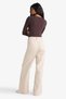 100% Cotton Straight Fit Regular Waist Gabardine Trousers F8304Ax25Au - 6