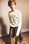 Crew Neck Printed Long Sleeve T-Shirt Boy Kids G1817A825Au