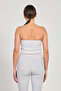 Women's Rope Strap Crop Athlete Top - Snow Melange - 5