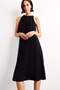 Crinkle Fabric Sleeveless Midi Dress G0664Ax25Sm - 4