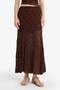 A Form High Waist Lace Maxi Skirt F7820Ax25Au - 4