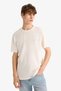 100% Cotton Crew Neck Pique Short Sleeve T-Shirt F9897Ax25Sm - 3