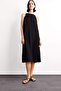 Crinkle Fabric Sleeveless Midi Dress G0664Ax25Sm - 2