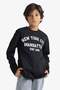 Crew Neck Printed Long Sleeve T-Shirt Boy Kids E9514A825Au - 4