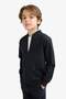 College Collar Zippered Bomber Jacket for Boys F4549A825Au - 3