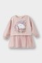 Unicorn Printed Long Sleeve Tulle Dress Baby Girl F7092A525Au