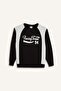 Crew Neck Printed Sweatshirt for Boys F1965A825Au - 4