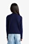 Crew Neck Buttoned Knitwear Cardigan Girls E7711A825Au - 5