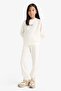 Girl's Elastic Waist Jogger Sweatpants F3017A825Au - 4